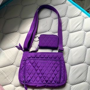 Vera Bradley Mini Hipster with matching Zip Around Wallet